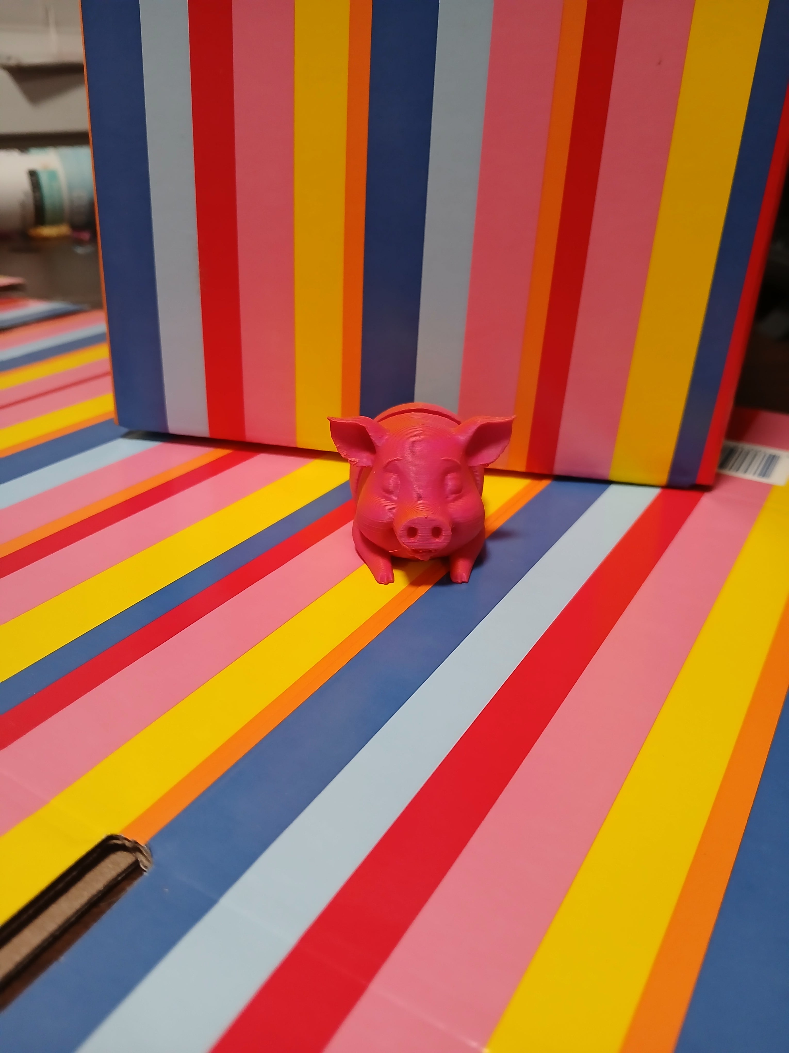 Articulating pig