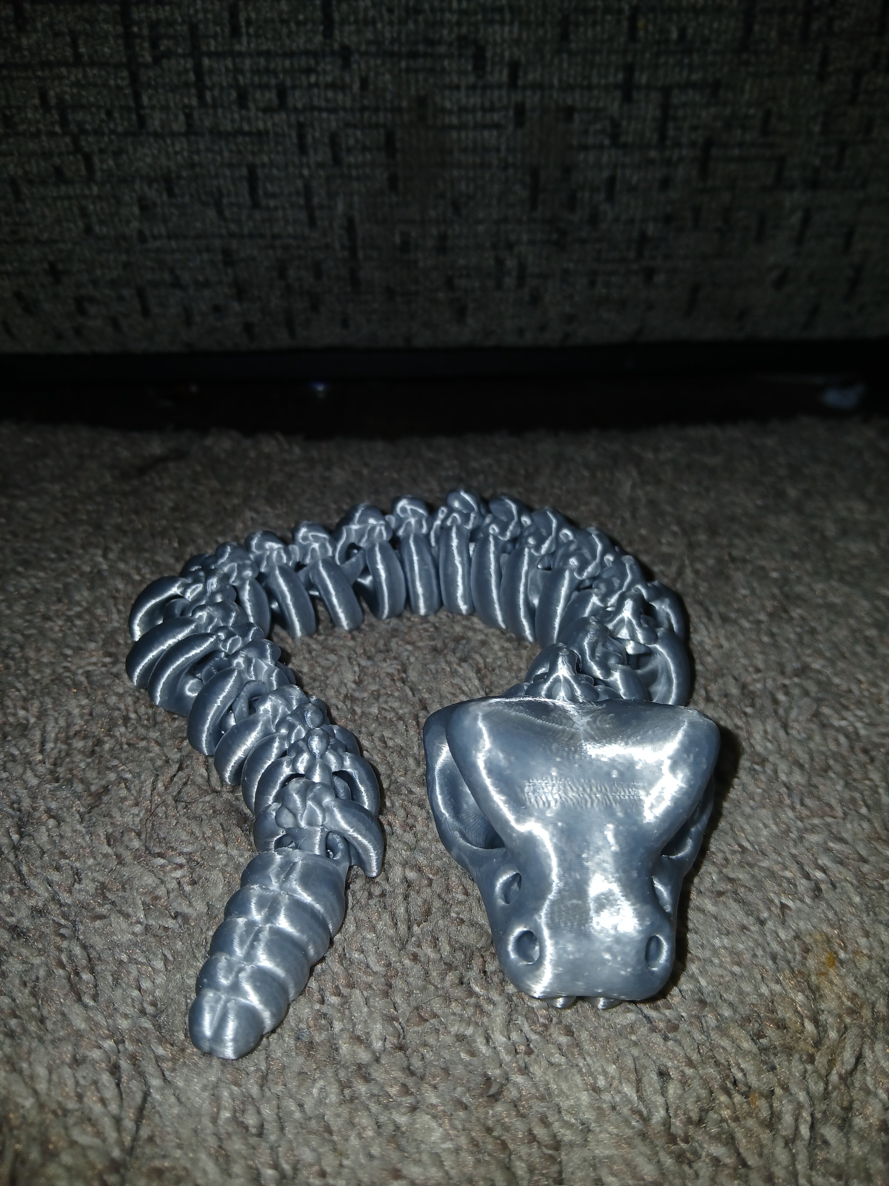 Skeleton snake